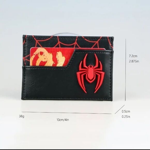 Spider-Man Black & Red Cardholder Wallet - Picture 5 of 6